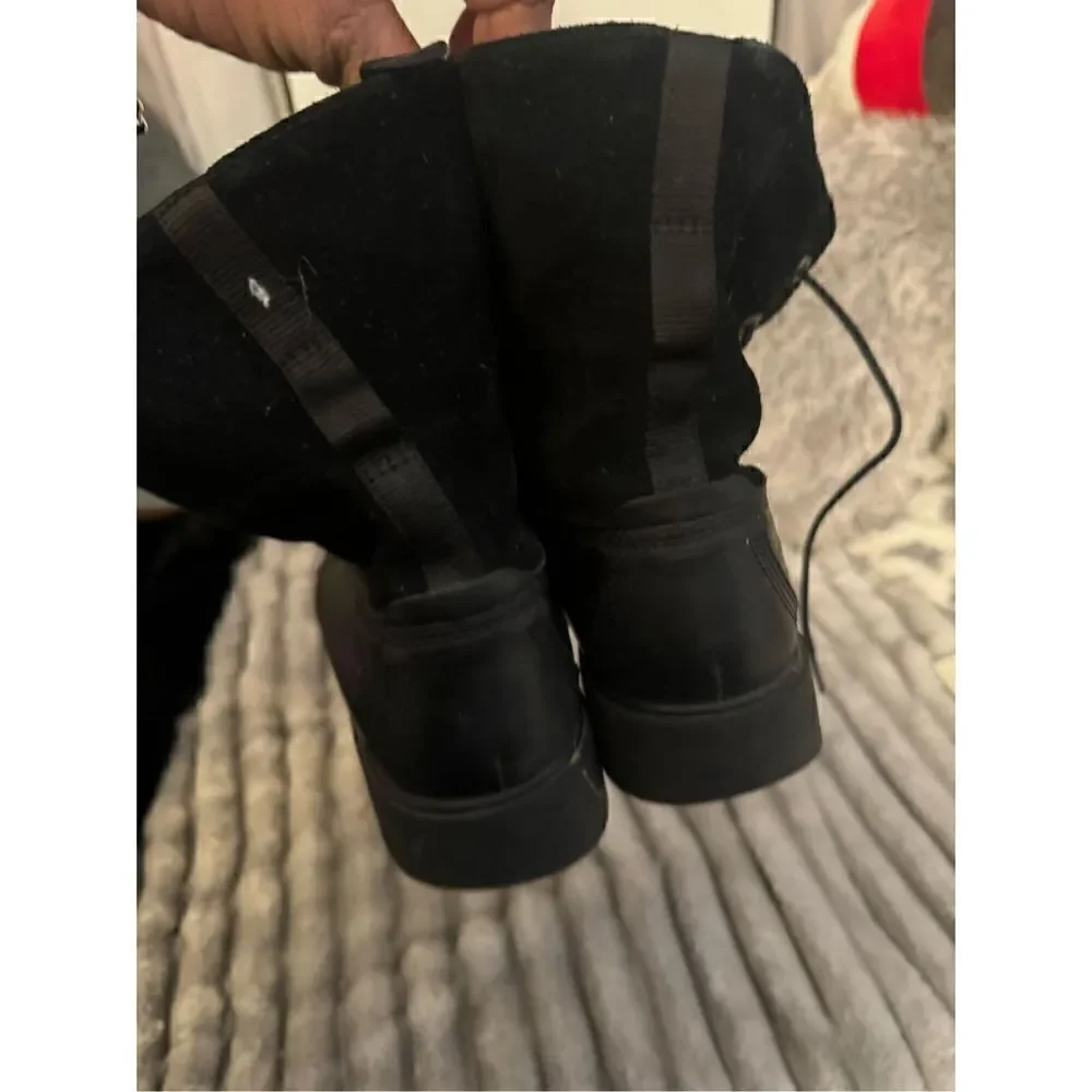 Sz 9 timberland jayne lace up combat hiking boot/bootie l